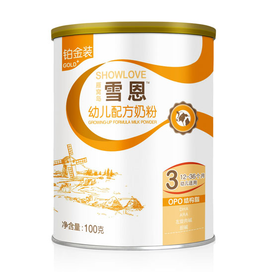 雪恩鉑金裝OPO配方幼兒配方奶粉