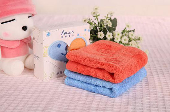 麒麟童話木纖維抗菌毛巾