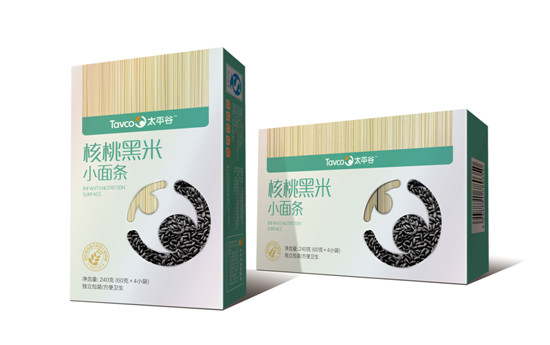太平谷小面條(核桃黑米)