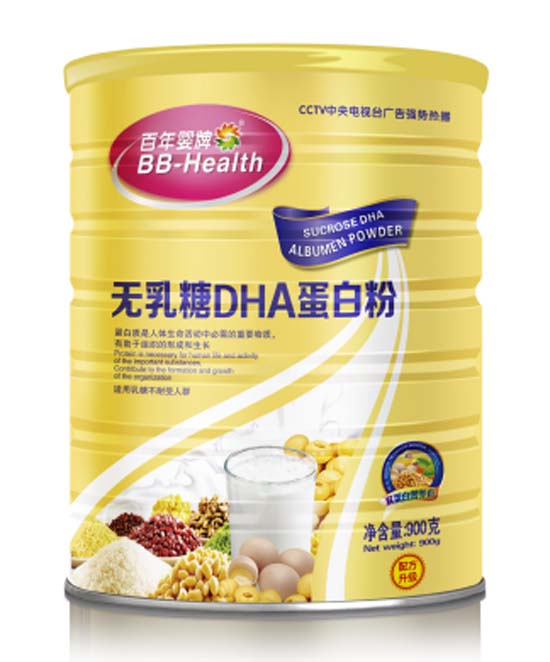 百年嬰牌無蔗糖DHA蛋白質(zhì)粉