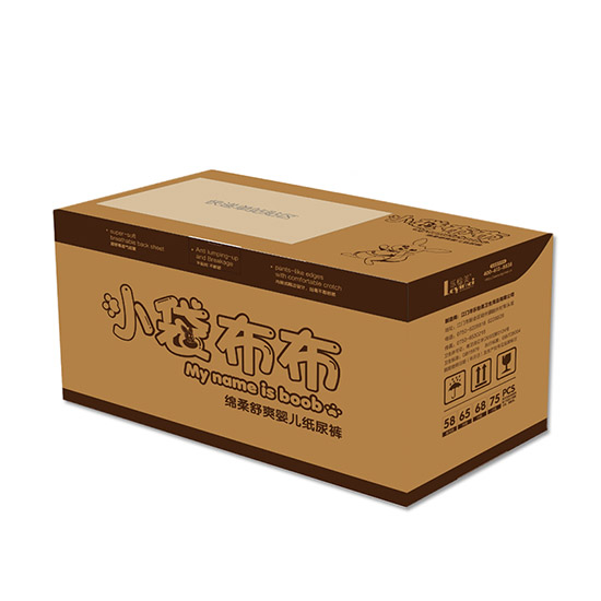 小袋布布綿柔舒爽嬰兒紙尿褲箱裝