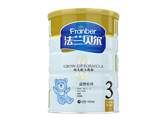 法蘭貝爾益智嬰幼兒牛奶粉3段900g