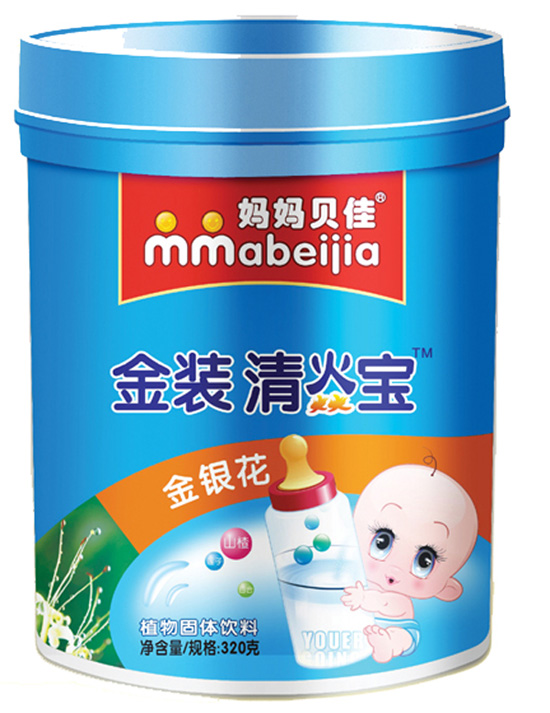 媽媽貝佳金銀花清焱寶320克罐裝