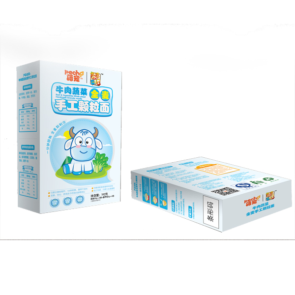 蓓寵牛肉蔬菜手工顆粒面