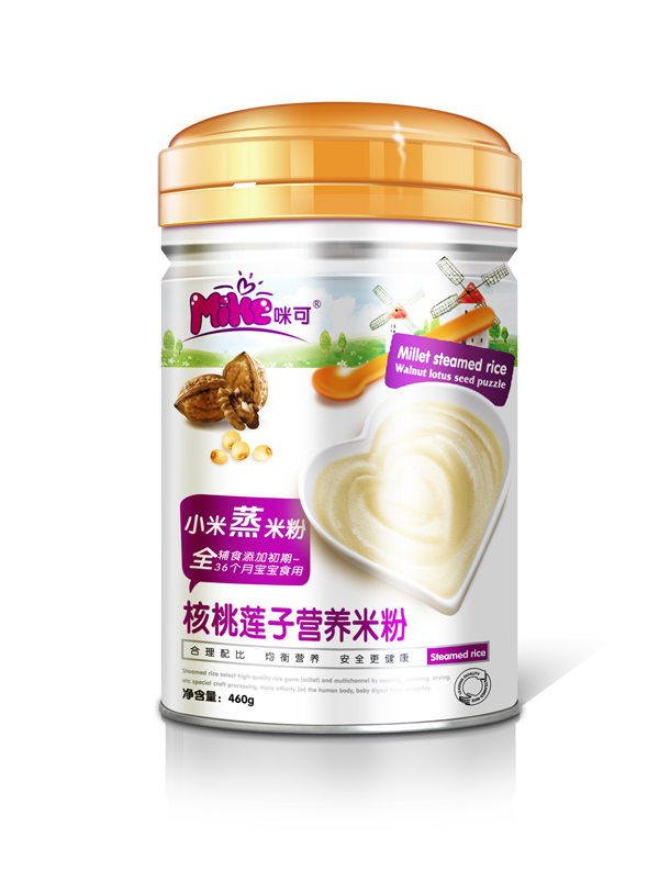 小米蒸-核桃蓮子營養(yǎng)米粉聽