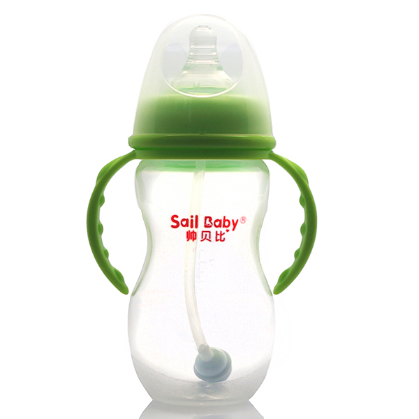 帥貝比奶瓶300ML超炫-綠