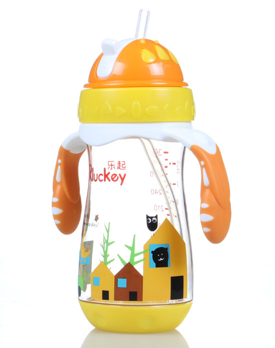 樂起PPSU歪嘴水壺300ml橙色