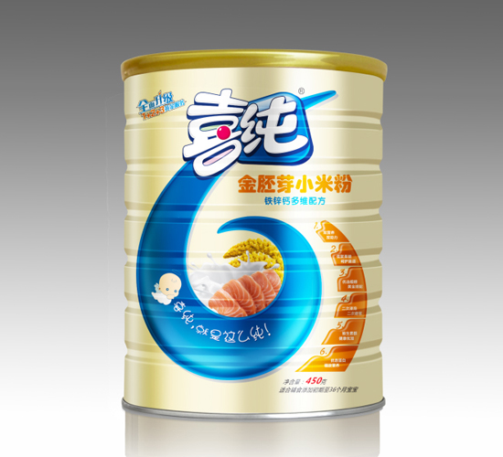 喜純金胚芽鐵鋅鈣多維小米粉