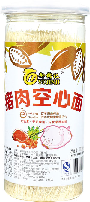 御錦記豬肉空心面