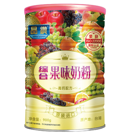 晶鉆果味奶粉
