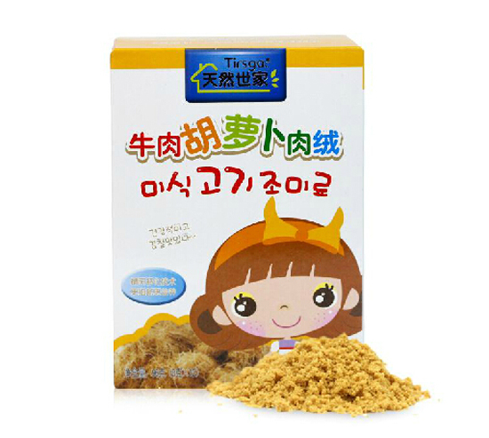 天然世家牛肉胡蘿卜肉絨