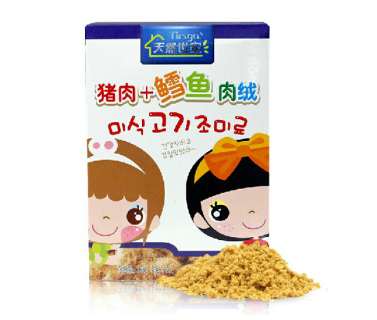 天然世家豬肉海苔+深海鱈魚(yú)肉絨