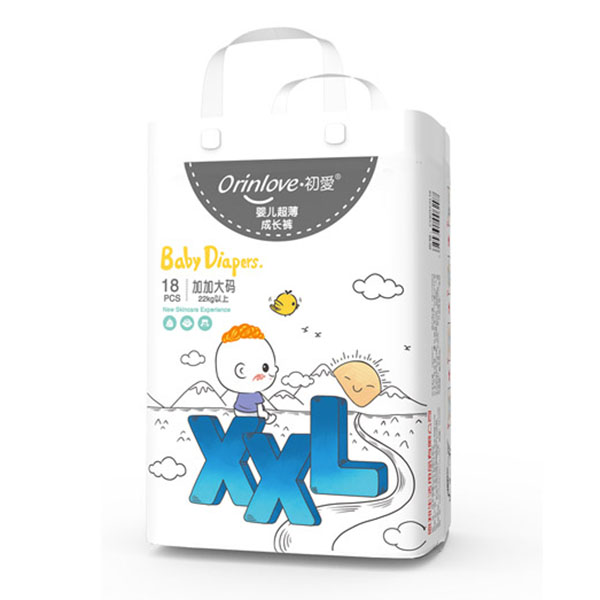 初愛嬰兒超薄成長(zhǎng)褲XXL18片