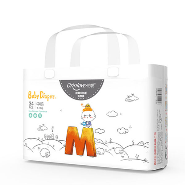 初愛超薄大環(huán)腰紙尿褲M34片