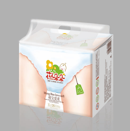 花兒朵朵萌寶愛柔嬰兒紙尿片XL碼26片