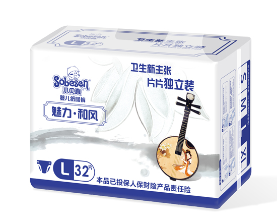 小貝真魅力和風(fēng)嬰兒紙尿褲L碼32片