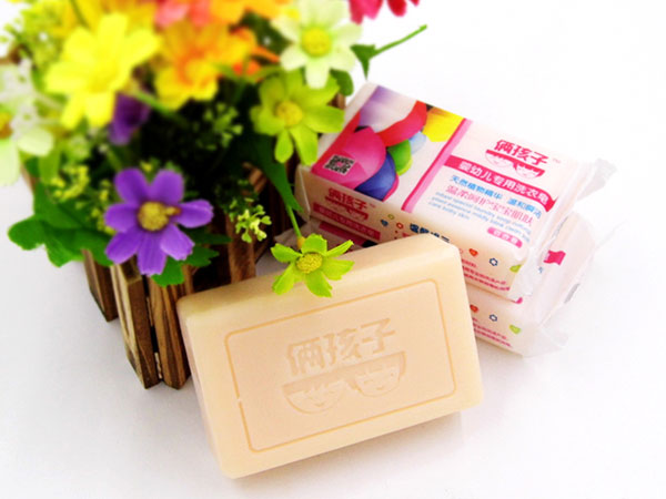 倆孩子嬰幼兒專用洗衣皂(玉蘭花)
