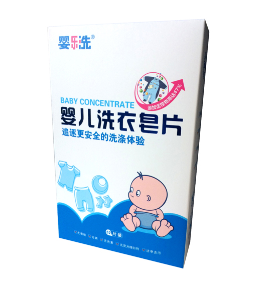 嬰樂洗嬰兒洗衣皂片