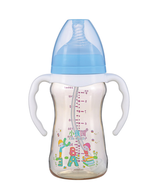 小孩國寬口修身自動PPSU奶瓶280ML