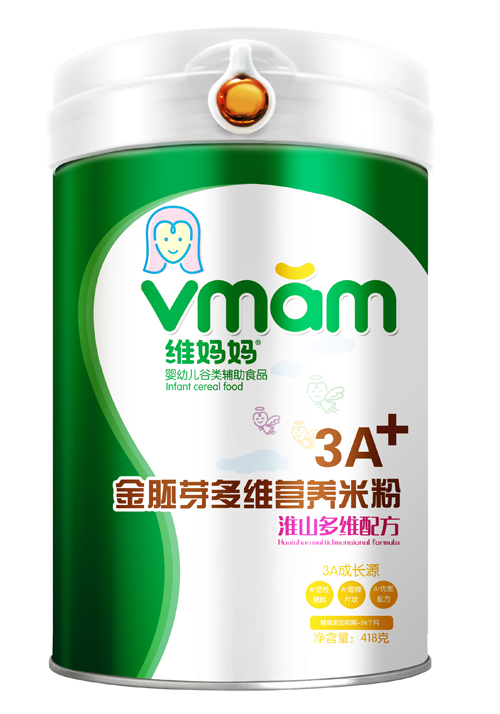 維媽媽淮山多維3A金胚芽營養(yǎng)米粉