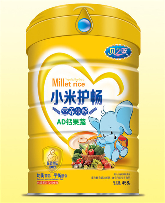 貝之籃AD鈣果蔬-小米護(hù)暢營(yíng)養(yǎng)米粉