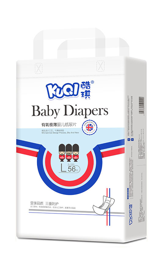 酷琪有氧極薄嬰兒紙尿片L56