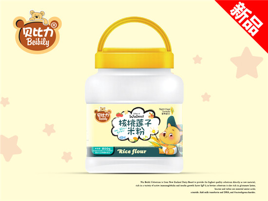 貝比力核桃蓮子米粉800克