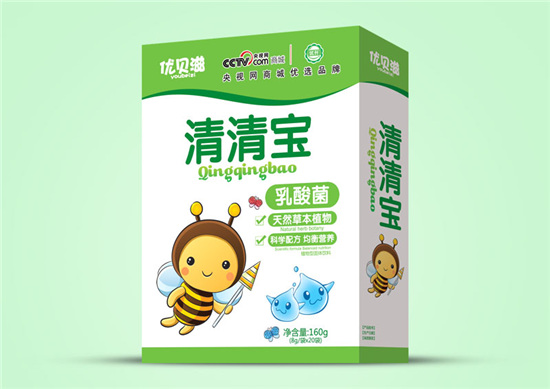 優(yōu)貝滋乳酸菌清清寶盒裝