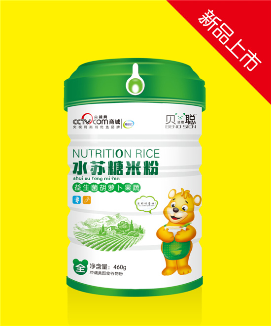 貝諾思聰益生菌果蔬水蘇糖米粉