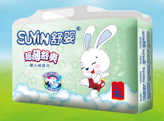 舒嬰超薄舒爽嬰兒紙尿片XL碼28片