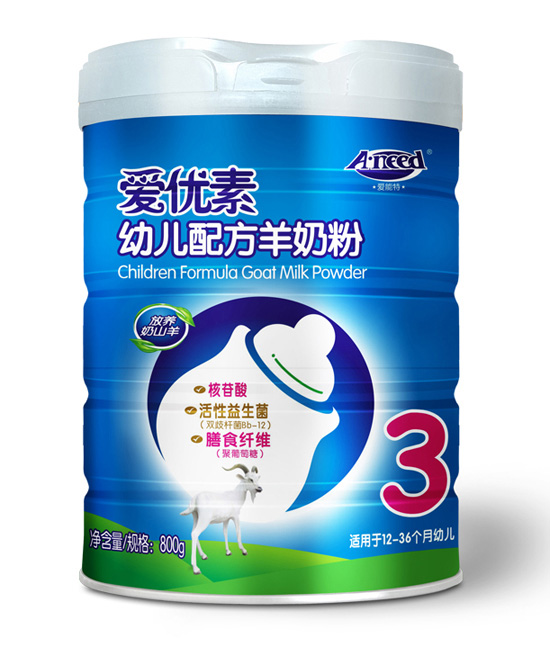 美滋愛(ài)優(yōu)素幼兒配方羊奶粉3段
