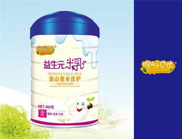 咿呀貝比淮山薏米優(yōu)護益生元米乳