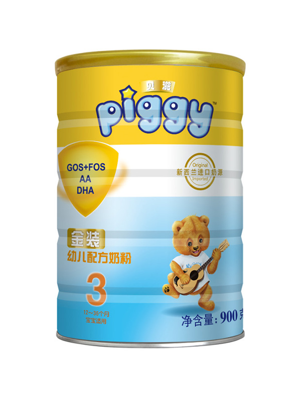 貝滋金裝幼兒配方奶粉3段