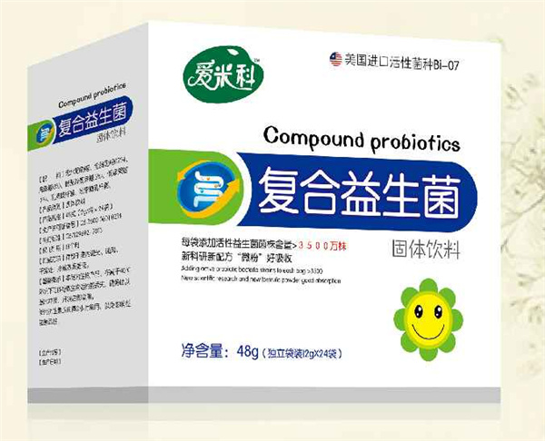 愛(ài)米科復(fù)合益生菌固體飲料
