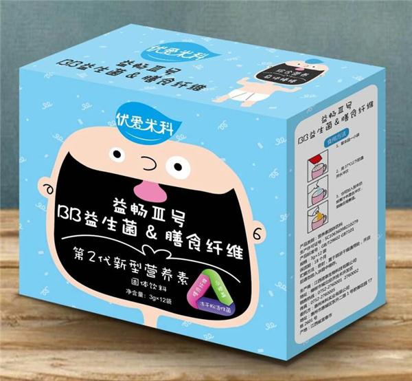 優(yōu)愛(ài)米科益生菌膳食纖維營(yíng)養(yǎng)素盒裝