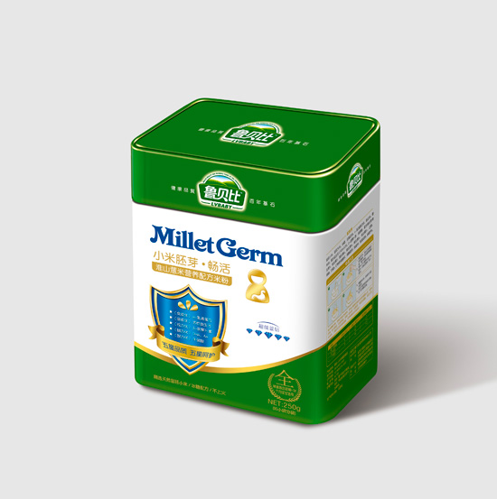 魯貝比小米胚芽暢活鐵罐裝