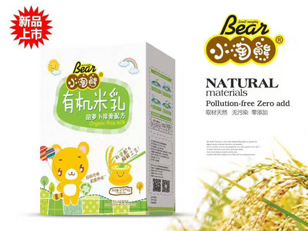 小淘熊有機(jī)米乳胡蘿卜排骨配方盒裝