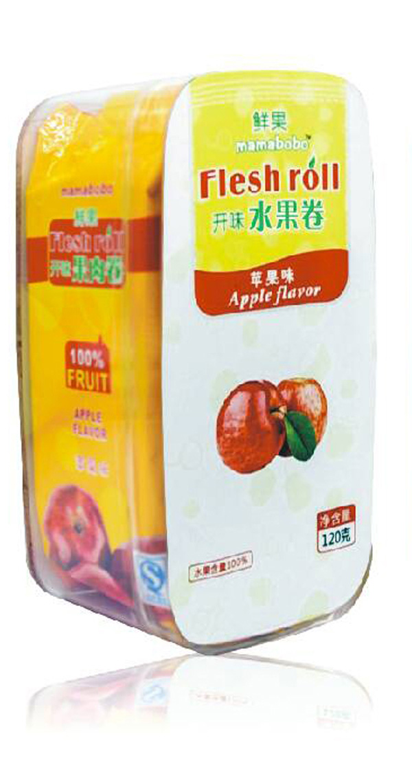 mamabobo開(kāi)味水果卷-蘋(píng)果味
