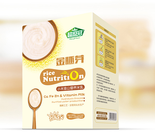 超級(jí)冠小米淮山營養(yǎng)米乳