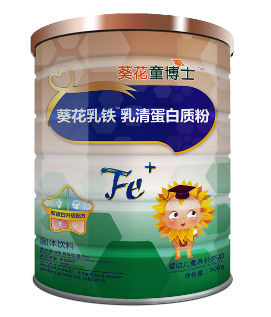 葵花童博士葵花乳鐵乳清蛋白質粉