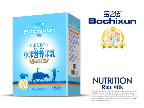 寶之選小米營(yíng)養(yǎng)米乳盒裝-益生元