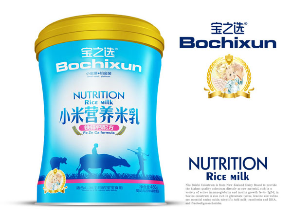 寶之選小米營(yíng)養(yǎng)米乳鐵聽-鐵鋅鈣