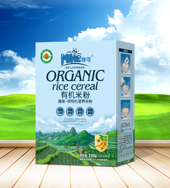 咪可葛根+鋅有機營養(yǎng)米粉盒裝