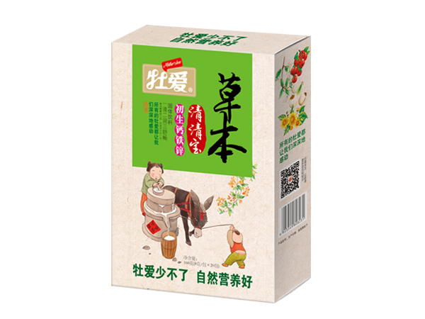 牡愛(ài)草本清清寶-初生鈣鐵鋅 盒裝