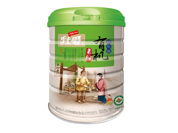 牡愛有機米粉-益生菌