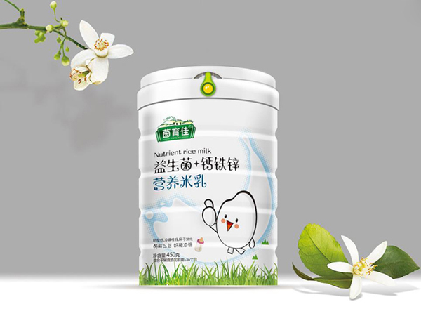 茵育佳益生菌鈣鐵鋅營養(yǎng)米乳