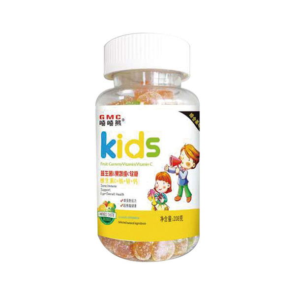 嘻嘻熊208克益生菌軟糖(維生素C+鐵+鋅+鈣)