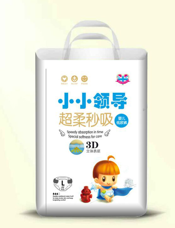 小小領(lǐng)導(dǎo)嬰兒紙尿褲L碼 (52片)