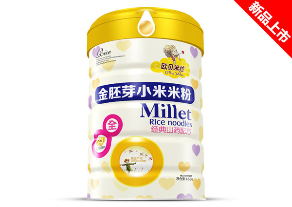 歐貝米拉金胚芽小米米粉-經(jīng)典山藥配方