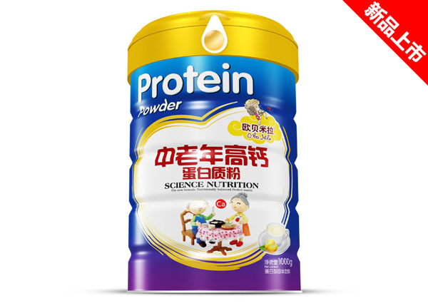 歐貝米拉蛋白質(zhì)粉鐵聽-中老年高鈣配方